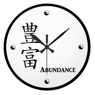 Abundance Kanji Clock