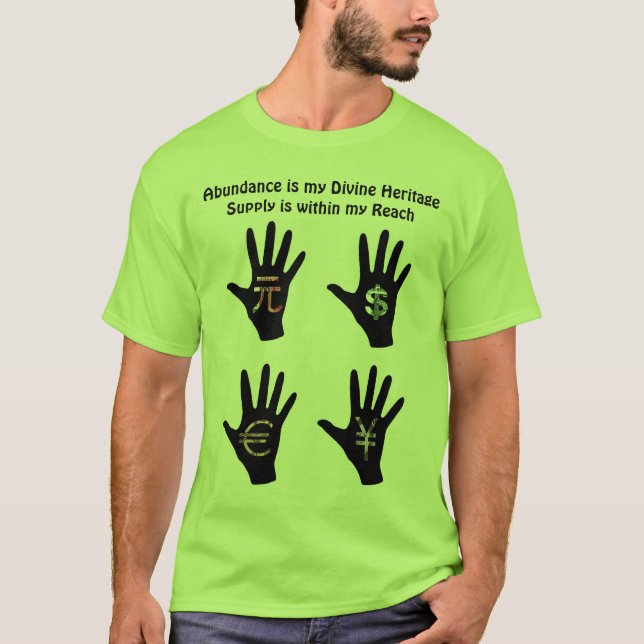 Abundance mens shirt (Front)