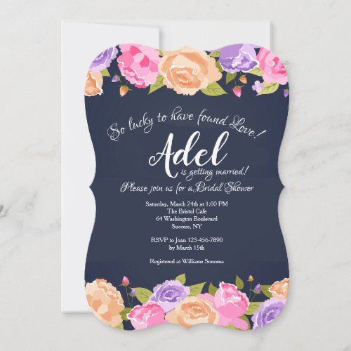 Abundance of Flowers Invitation