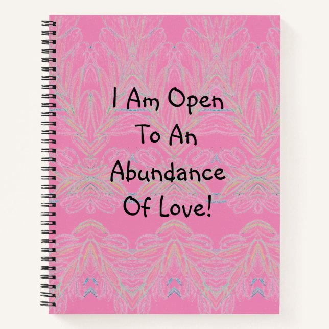Abundance Of Love Notebook (Front)