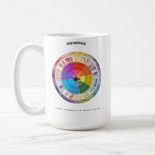 Abundance Positive Affirmation Card Coffee Mug