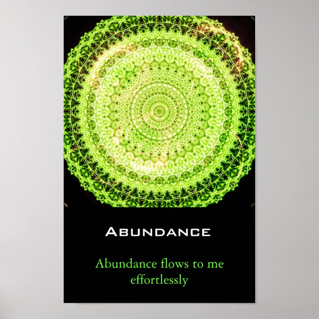 Abundance Poster (Front)