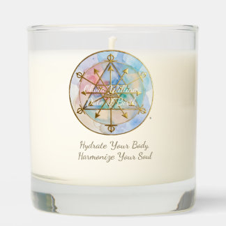 Abundance Radionic Symbol Art Scented Candle