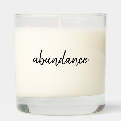 Abundance Scented Candle