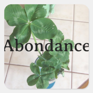 Abundance Sticker