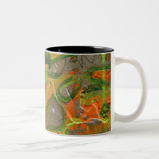 "Abundance" Two-Tone Coffee Mug (Right)