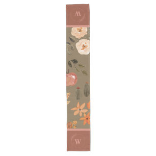 Abundant Autumn Harvest Thanksgiving Season Long Table Runner