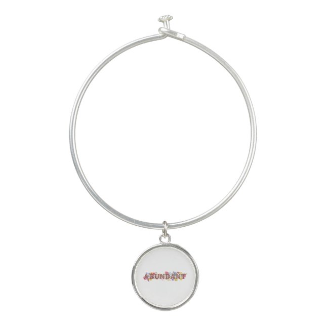 Abundant - Bangle Bracelet (Front)