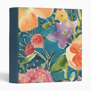 Abundant Florals I 3 Ring Binder