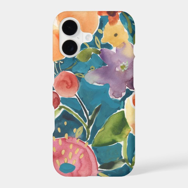 Abundant Florals I Iphone Case (Back)
