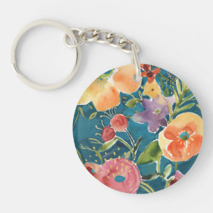 Abundant Florals I Keychain