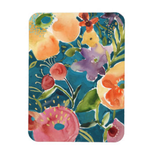 Abundant Florals I Magnet