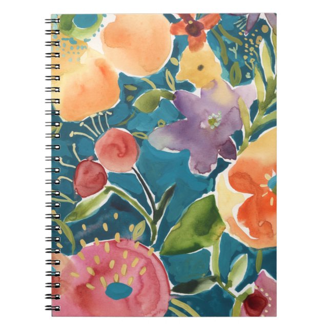 Abundant Florals I Notebook (Front)