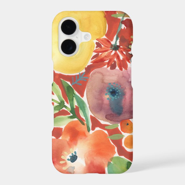 Abundant Florals III Iphone Case (Back)