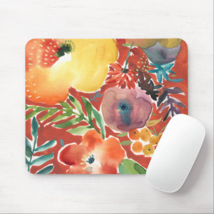 Abundant Florals III Mouse Pad