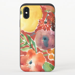 Abundant Florals III iPhone X Slider Case