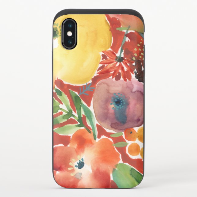 Abundant Florals III Uncommon iPhone Case (Back)