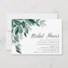 Abundant Foliage | Bridal Shower Invitation