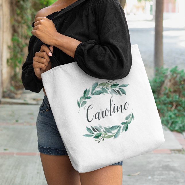 Abundant Foliage Personalized Tote Bag (Creator Uploaded)