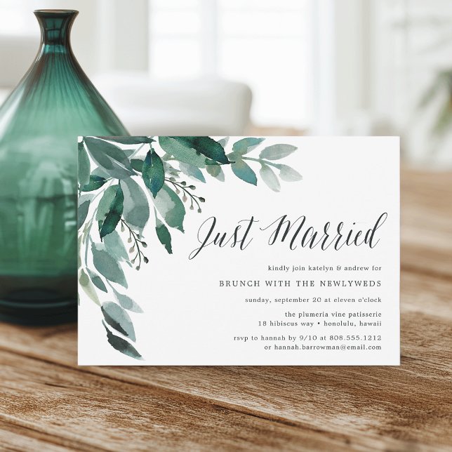 Abundant Foliage | Post Wedding Brunch Invitation (Creator Uploaded)