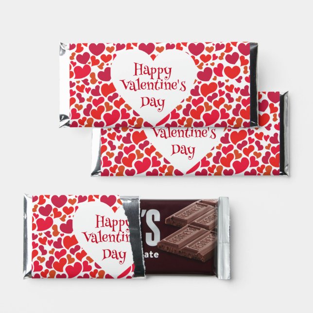 Abundant Hearts Design Hershey Bar Favors (Front)