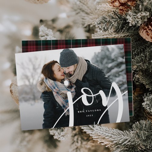 Abundant Joy  Holiday Photo Card