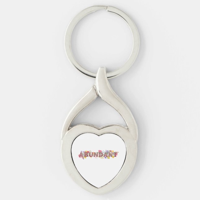 Abundant - Key Chain (Front)
