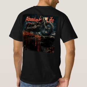 Abundant Life Biker Back T-Shirt