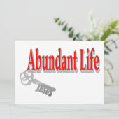 Abundant Life: The Key - v1 (John 10:10) (Standing Front)