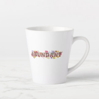 Abundant Women's Retreat Latte Mug