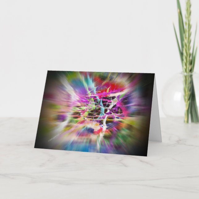 "Abusive Use Of Color" Card (Front)