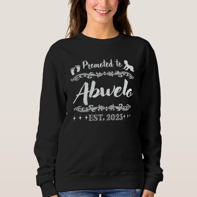 Abwelo Granddad in Filipino Tagalog Philippines Sweatshirt (Front)