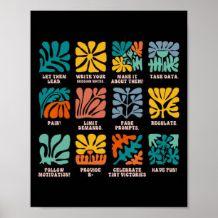 Aby Applied Behavior Analyst Advocate Autism Lets  Poster