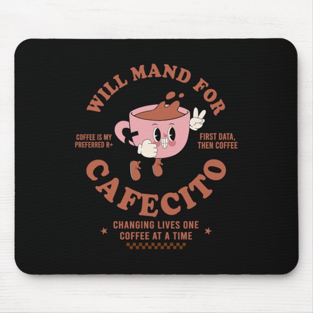 Aby Applied Behavior Analyst Coffee Will Mand For  Mouse Pad (Front)