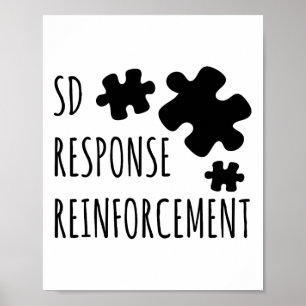 Aby Therapist Sd Reinforcement Response Behavior A Poster