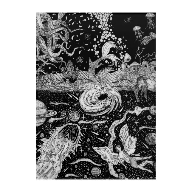 Abyss Duality Acrylic Print (Front)