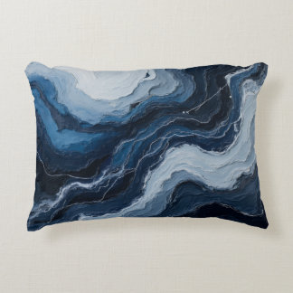 "Abyssal Flow" Accent Pillow