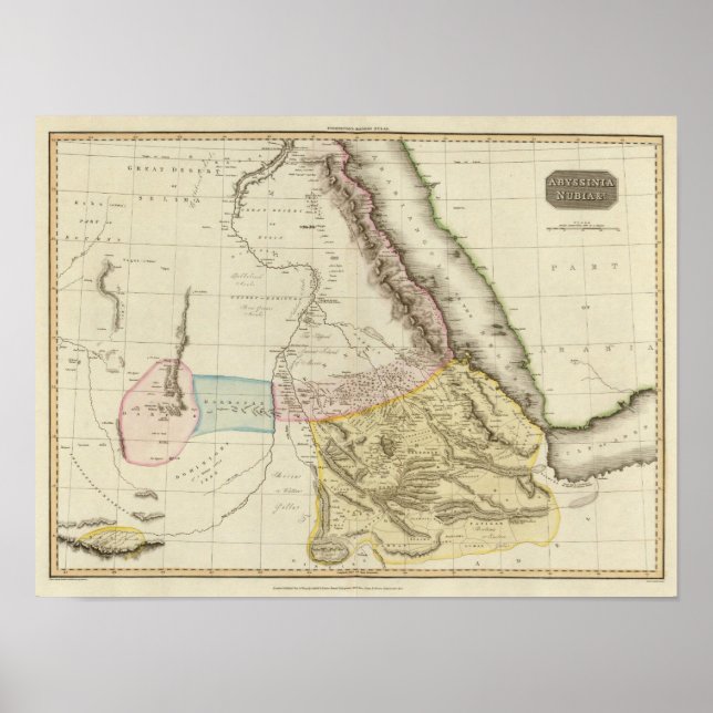 Abyssinia, Nubia &c Poster (Front)