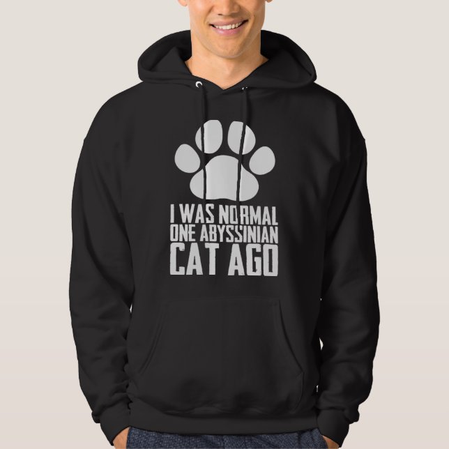 Abyssinian  Abyssinian cat  Abyssinian mom Hoodie (Front)