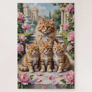 Abyssinian Acacia Savanna Art Jigsaw Puzzle