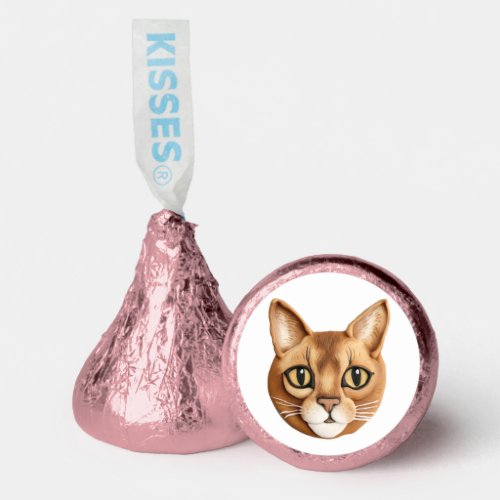 Abyssinian Cat 3D Inspired Hersheys Kisses