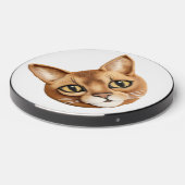 Abyssinian Cat 3D Inspired Wireless Charger (Front 2)