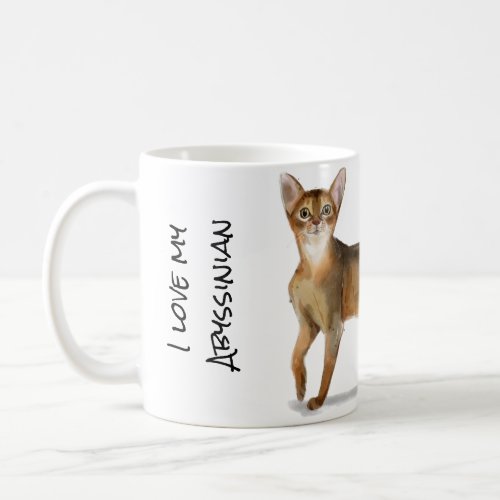Abyssinian Cat Coffee Mug