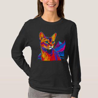 Abyssinian Cat Mountain T-Shirt