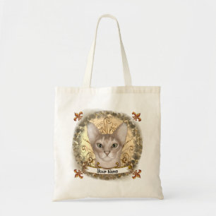 Abyssinian Fleur De Lis  Tote Bag