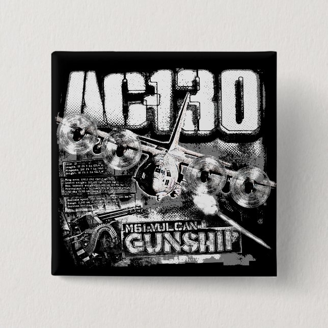 AC-130 BUTTON (Front)