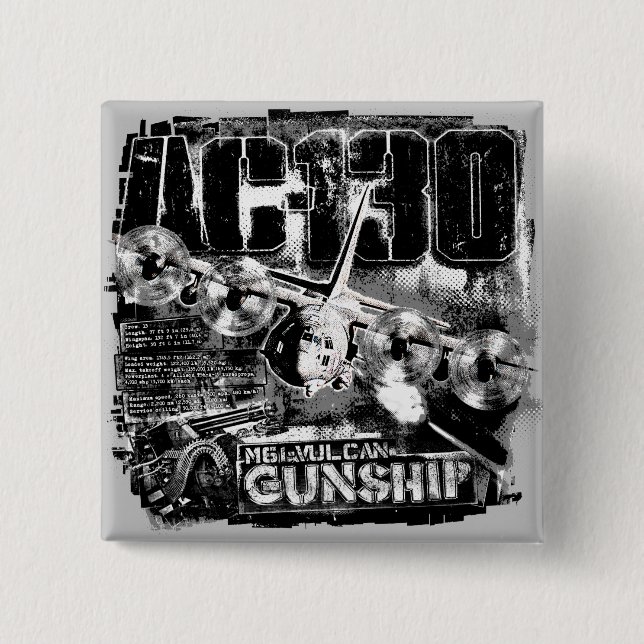 AC-130 BUTTON (Front)