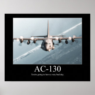 AC-130 Motivational Poster
