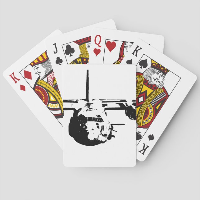 AC-130 POKER CARDS (Back)