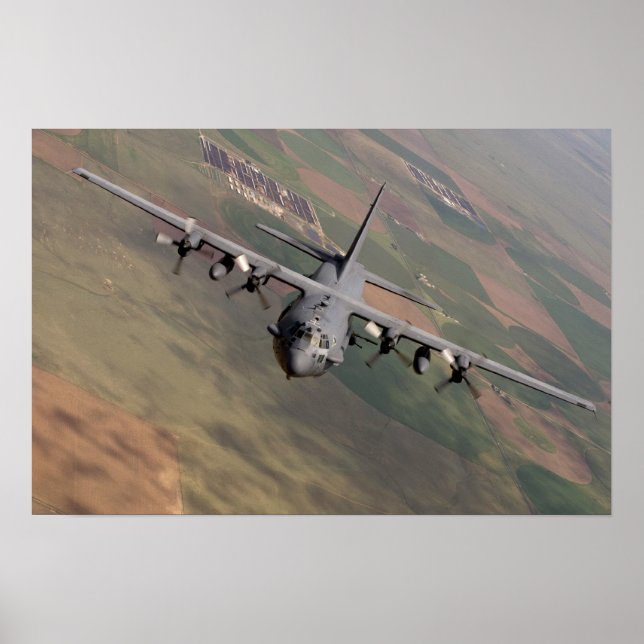 AC-130 Spectre Aircraft Poster (Front)